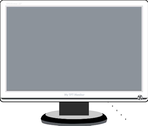 Download Tft Monitor Widescreen SVG | FreePNGImg