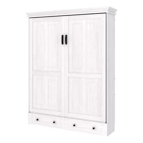 ROOMANDLOFT WINDSOR QUEEN Solid Wood Murphy Wall Bed in White $1,819.61 ...