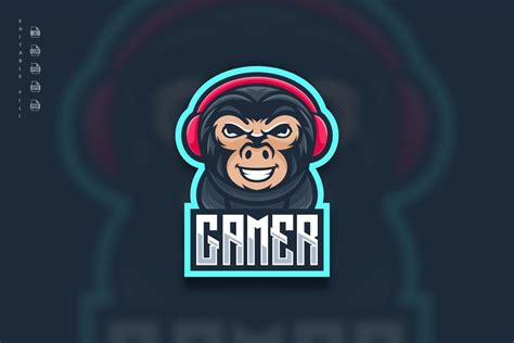 Gamer Logo Design Graphic by Smoke_Art · Creative Fabrica