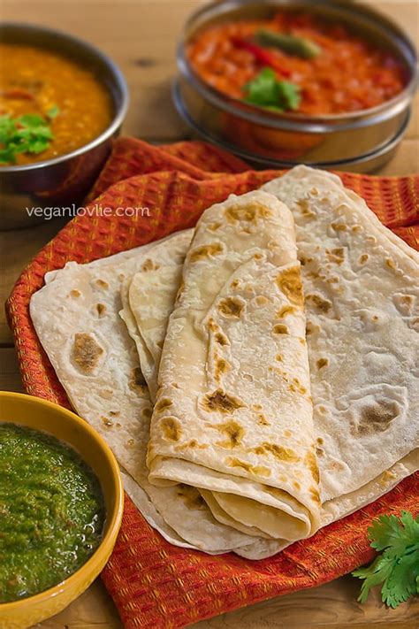 Traditional Mauritian Roti (Farata) Recipe (oil-free) and Fillings