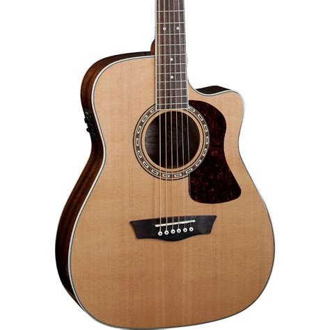 Washburn Heritage Series HF11SCE Acoustic-Electric Folk Guitar | Musician's Friend