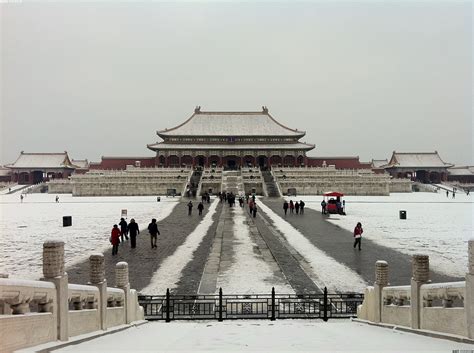 Beijing Palace Museum in Heavy Snow, Beijing Forbidden City Travel ...