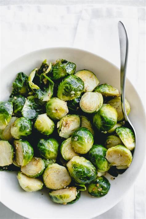 Simple Brussels Sprouts - Healthy Seasonal Recipes