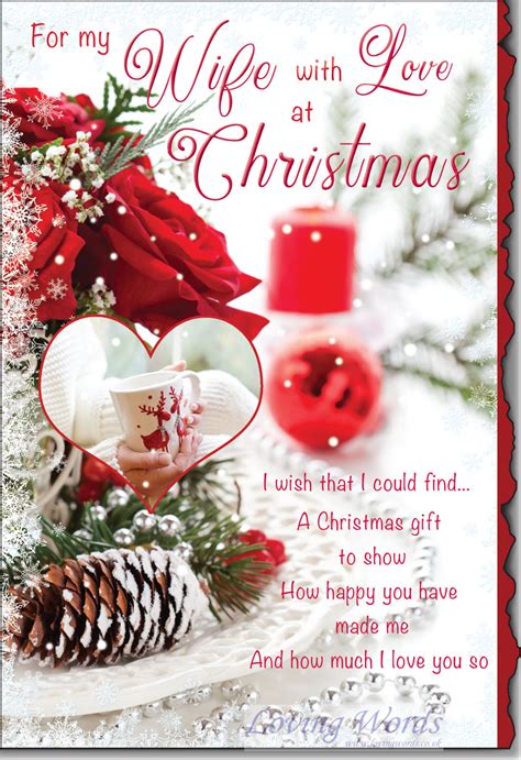 Wife with Love Christmas | Greeting Cards by Loving Words