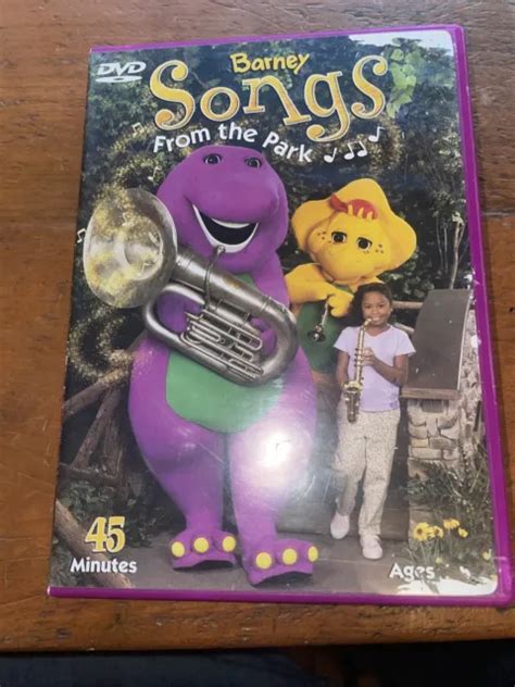 BARNEY & FRIENDS DVD Songs From Park Sing Along Special Bonus Features ...