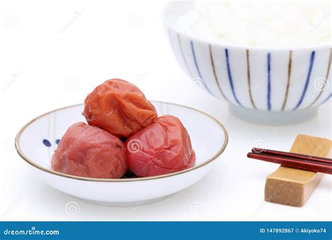 Japanese Food, Pickled Umeboshi Stock Image - Image of nutrition, healthy: 147892867