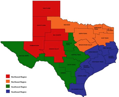 Regions - Damage Prevention Council of Texas