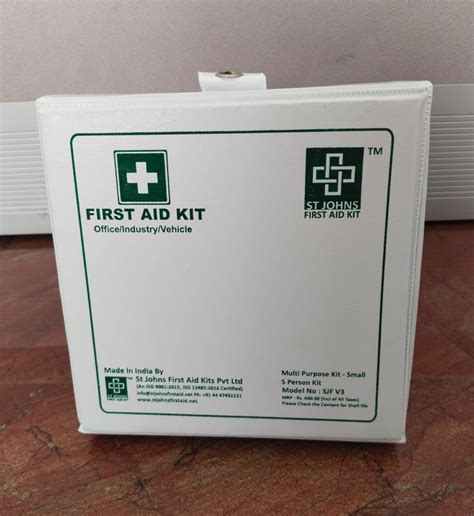 Plastic First Aid Kit, Packaging Type: Box, Model Name/Number: Sjf V3 ...