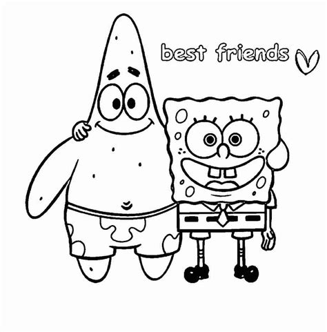 Coloring Pages Of Best Friends Forever at GetDrawings | Free download