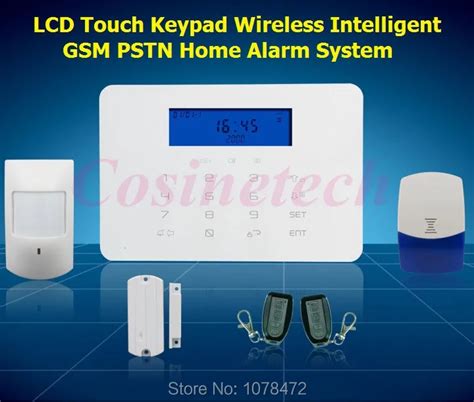 Aliexpress.com : Buy LCD Touch Keypad Wireless wired 433MHZ Home Alarm System,high level ...