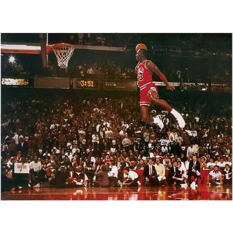 Michael Jordan Dunk Contest Poster