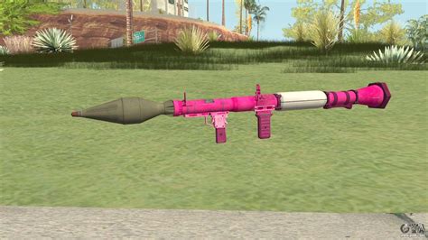 Rocket Launcher GTA V (Pink) for GTA San Andreas