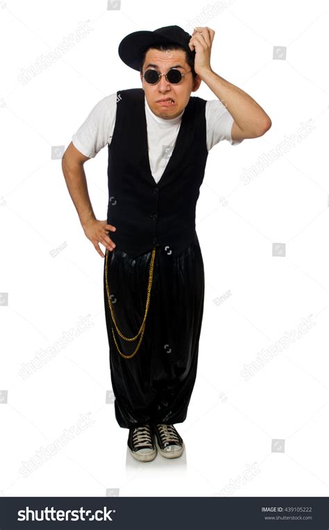 Funny Young Man Dancing Isolated On Stock Photo 439105222 | Shutterstock