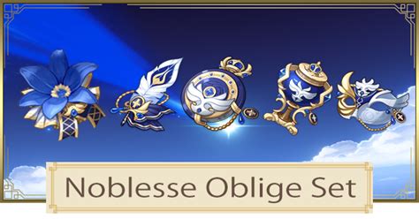 How To Get The Noblesse Oblige Artifact Set In Genshin