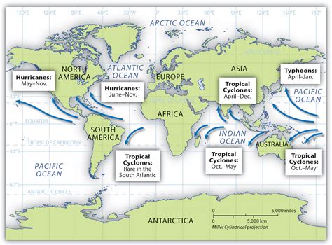 5.5 Tropical Cyclones (Hurricanes) – World Regional Geography