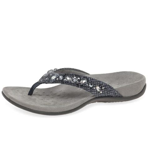 Buy Vionic Women's Rest Lucia Flip-flop - Rhinestone Toe-post Sandals ...