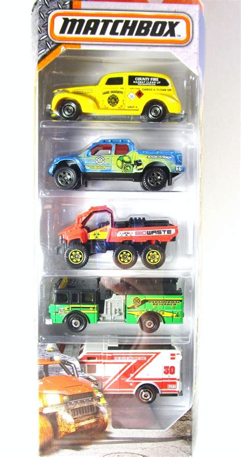 A Brand New Fire-Themed 5-Pack from Matchbox! | All About Cars