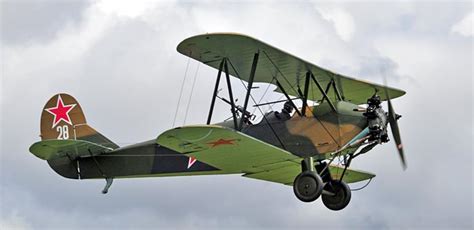 Picture of Polikarpov PO2 Military Trainer Plane and Information