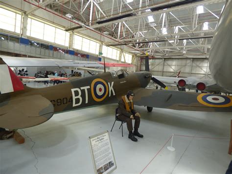 James May 1:1 Scale Airfix Spitfire - Royal Air Force Museum Cosford ...