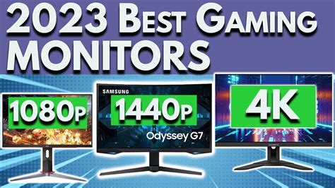 Best Gaming Monitor 2023 | Buying Guide for 1080p, 1440p, 4K | PC PS5 XBox | Geek Gaming Tricks