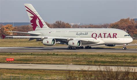 Qatar Airways A380-800 Super Jumbo Jet Aircraft Wallpaper 3968 - AERONEF.NET