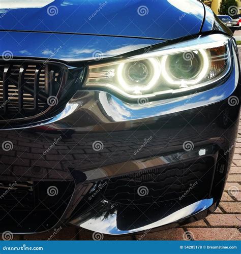 BMW Angel Eyes stock photo. Image of eyes, 435i, angel - 54285178