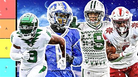 Ranking Custom NFL Christmas Jerseys! - YouTube