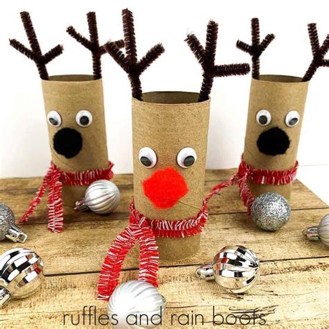 Set Up an Easy Reindeer Paper Roll Craft for Christmas Fun