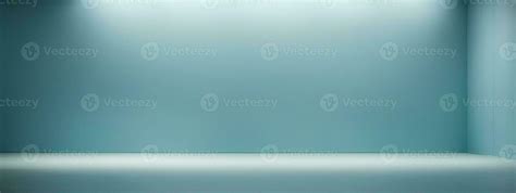 blur abstract soft blue studio and wall background. AI generated ...