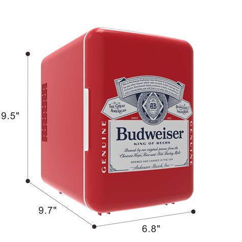 Budweiser Portable Mini Fridge