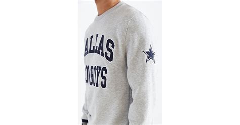 Mitchell & Ness Dallas Cowboys Team Sweatshirt in Grey (Gray) for Men | Lyst