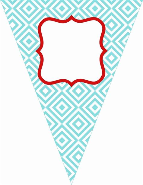 Happy Birthday Banner Template Free Fresh Free Printable Bunting Love these C… in 2020 ...