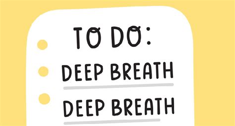 Just Take a Breath: Breathing Exercise