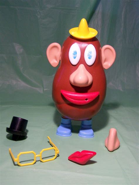 vintage Mr. Potato Head with accessories 1973