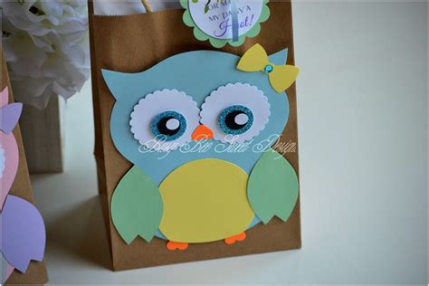 Owl Favor Bags / Owl Party Theme / Owl Birthday / Owl Goody - Etsy