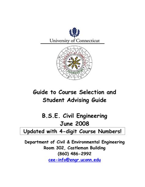 Course Requirements - School of Engineering