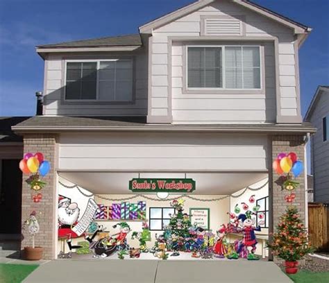 Christmas Garage Door Banner,Merry Christmas Theme,Garage Door ...