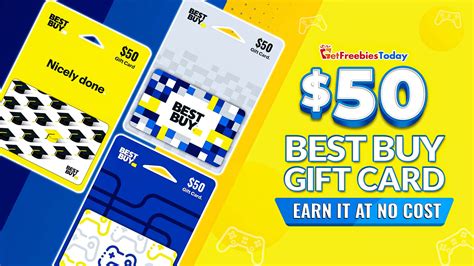 Free $50 Best Buy Gift Card | GetFreebiesToday.com