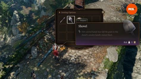 Where to find a shovel in Baldur’s Gate 3