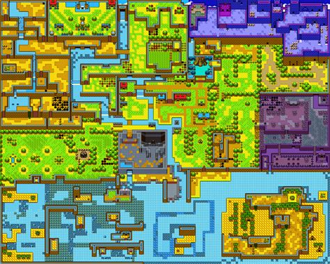 The Legend of Zelda: Oracle of Ages - Revned's Video Game Maps