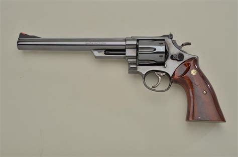 Smith & Wesson Model 29-2 DA revolver, .44 Magnum cal., 8-3/8” barrel, blue finish, smooth combat wo