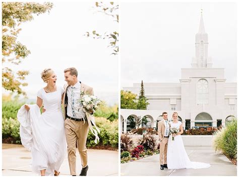 Bountiful Utah Temple Wedding | Utah wedding photographers, Temple ...