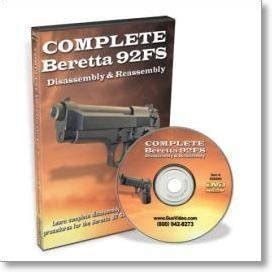 Complete Beretta 92FS: Disassembly & Reassembly (DVD): Amazon.co.uk: DVD & Blu-ray