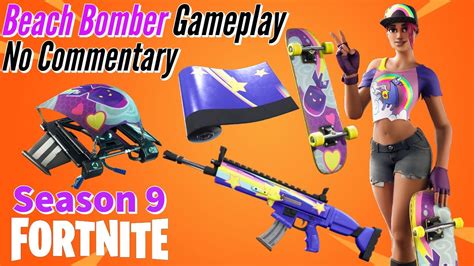 Beach Bomber Gameplay || Fortnite: BR - (Season 9) - No Commentary - YouTube