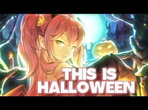 Nightcore - This Is Halloween - (lyrics) - YouTube