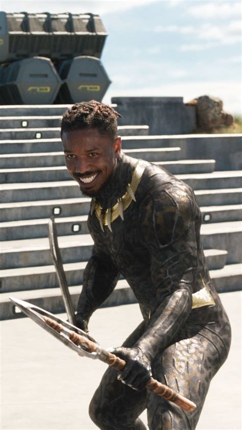 Image - Michael-b-jordan-as-erik-killmonger-in-black-panther-2018-movie-bi-2160x3840.jpg ...