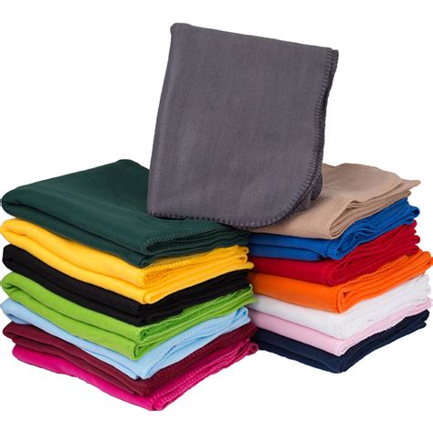 Fleece Promotional Blanket-Blank | Totally Promotional