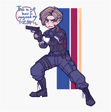 Leon Kennedy Resident Evil 2 Remake - Leon Kennedy Fan Art, HD Png ...