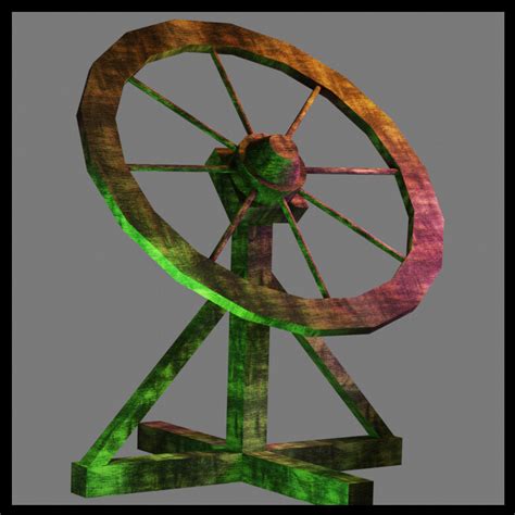 ArtStation - Breaking Wheel (A) Torture Device