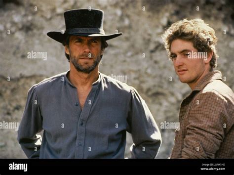 CLINT EASTWOOD, CHRIS PENN, PALE RIDER, 1985 Stock Photo - Alamy